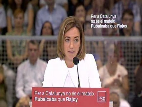 Chacón: El PP quiere seguir ofendiendo a Catalunya