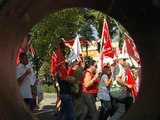 Manifestación por las conquistas sociales