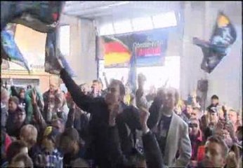 Los paisanos de Vettel celebran el segundo título mundial del alemán