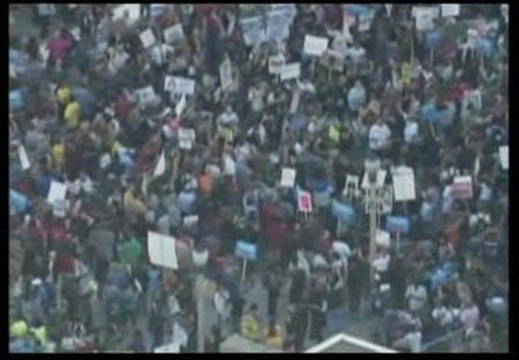 Los indignados toman Chicago