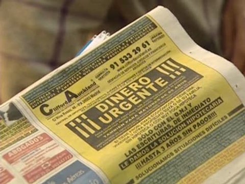 Los créditos rápidos culpables de los desahucios