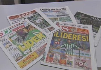 El Betis celebra el liderato