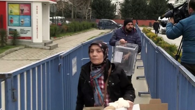 Oy sandıkları Trabzon Seçim Kurulu'na teslim edildi - TRABZON