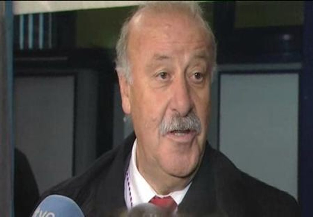 Vicente del Bosque: "No tengo ningún problemas...