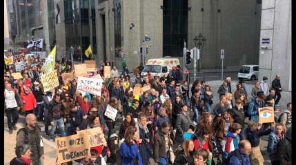 Marche pour le climat à Bruxelles - 31 mars 2019