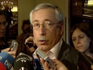 Toxo culpa al Gobierno de los datos del paro