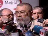 Méndez (UGT) lamenta la reforma constitucional