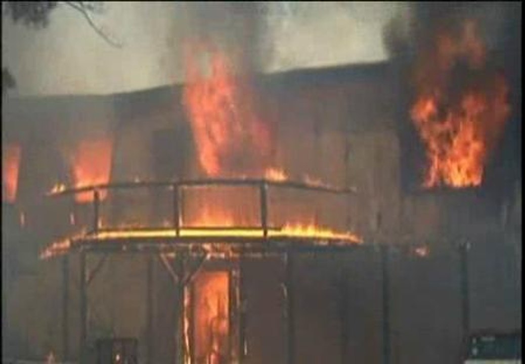 Un incendio devora Texas
