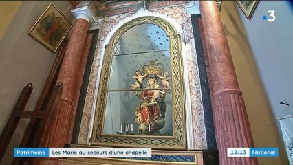 Download Video: Alpes-Maritimes : les Marie au secours de la chapelle de Marie