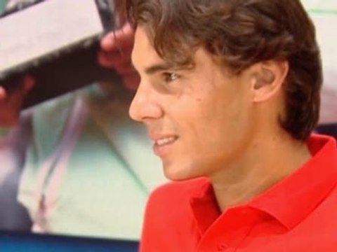 Rafa Nadal, la estrella joven que mejor cae