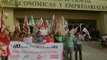 Los sindicatos extremeños protestan por recortes