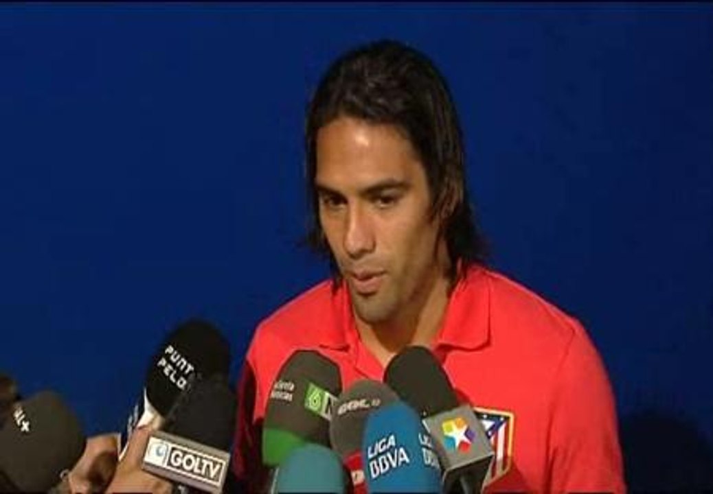 Falcao: "Estoy feliz por colaborar con el equipo con goles"