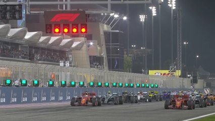 انطلاق ناري لسباق جائزة البحرين الكبرى