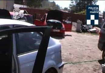 Robado, desguazado y calcinado en 60 minutos