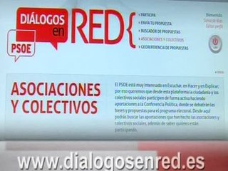 PSOE presenta &#039;Diálogos en Red&#039;