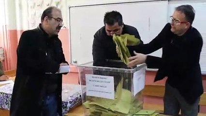 Bingöl’de oy verme işlemi tamamlandı