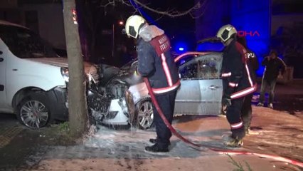 Başkent'te Zincirleme Trafik Kazası: 1 Yaralı