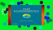 Full E-book  Real Econometrics: The Right Tools to Answer Important Questions  For Kindle