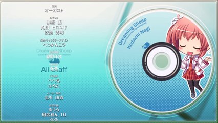 Daitoshokan no Hitsujikai Dreaming Sheep (大図書館の羊飼い) - ED 2 Hitsujikumo no Sora ni (ひつじ雲の空に)