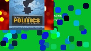 Full version  State and Local Politics: Institutions and Reform  For Kindle