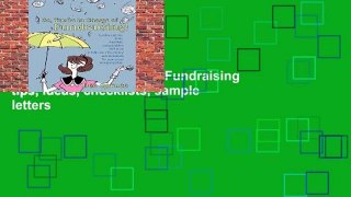 R.E.A.D So, You re in Charge of Fundraising!: Fundraising tips, ideas, checklists, sample letters