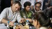 Rahul having meal at ‘Kamboj Dhaba’ in Haryana’s Indri | Oneindia News