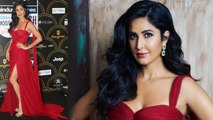 Katrina Kaif stuns in high slit Red gown at HT Most Stylish Awards; Watch video | Boldsky