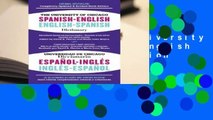 Full E-book  The University of Chicago Spanish-English Dictionary, 6th Edition Complete