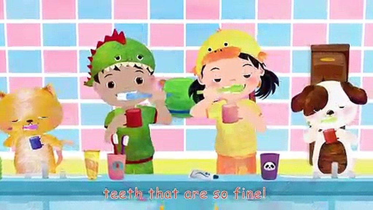 Brush Your Teeth Nursery Rhymes & Kids Songs Vidéo Dailymotion