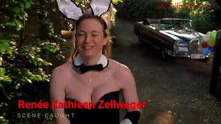 Renée Zellweger Bridget Jones's Diary scene caught