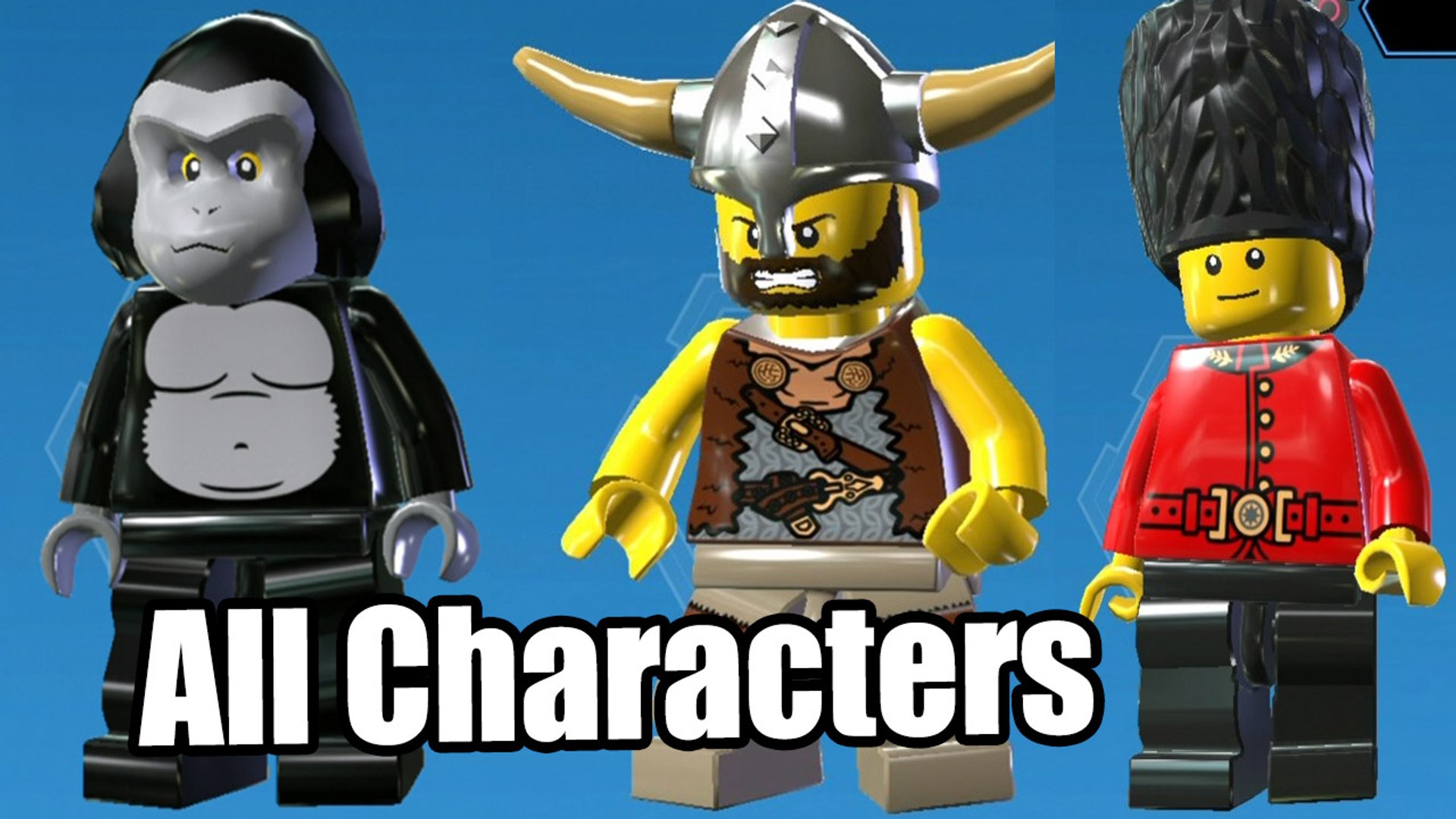 All Characters in LEGO City Undercover Grid – Видео Dailymotion