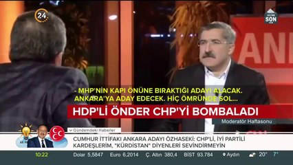 HDP'li Sırrı Süreyya Önder Kılıçdaroğlu'nu bombaladı