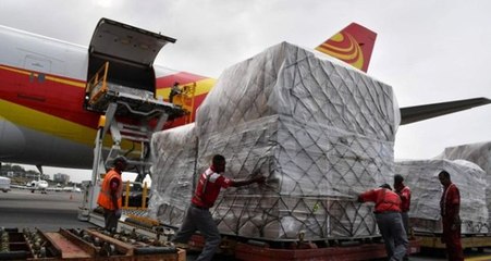Çin'in Yolladığı 65 Tonluk Tıbbi Malzeme Yardımı Venezuela'ya Ulaştı