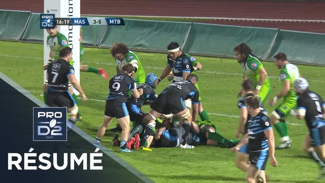 PRO D2 - Résumé Massy-Montauban: 19-22 - J26 - Saison 2018/2019