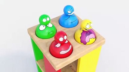 Fun Smiley Balls for Kids | Try to Find Right Toys | Children Songs