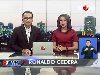 Kabar Terbaru Cristiano Ronaldo Alami Cedera Lutut