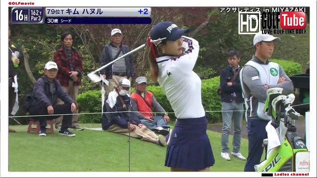 【golf】2019.3.291st round no16hole_ AXA ladise golf tournament UMK Country Club Miyazaki