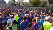 Marathon de la Côte chalonnaise : départ de la course du 10 km