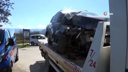 Bursa-Ankara yolunda feci kaza: 1'i bebek 4 yaralı