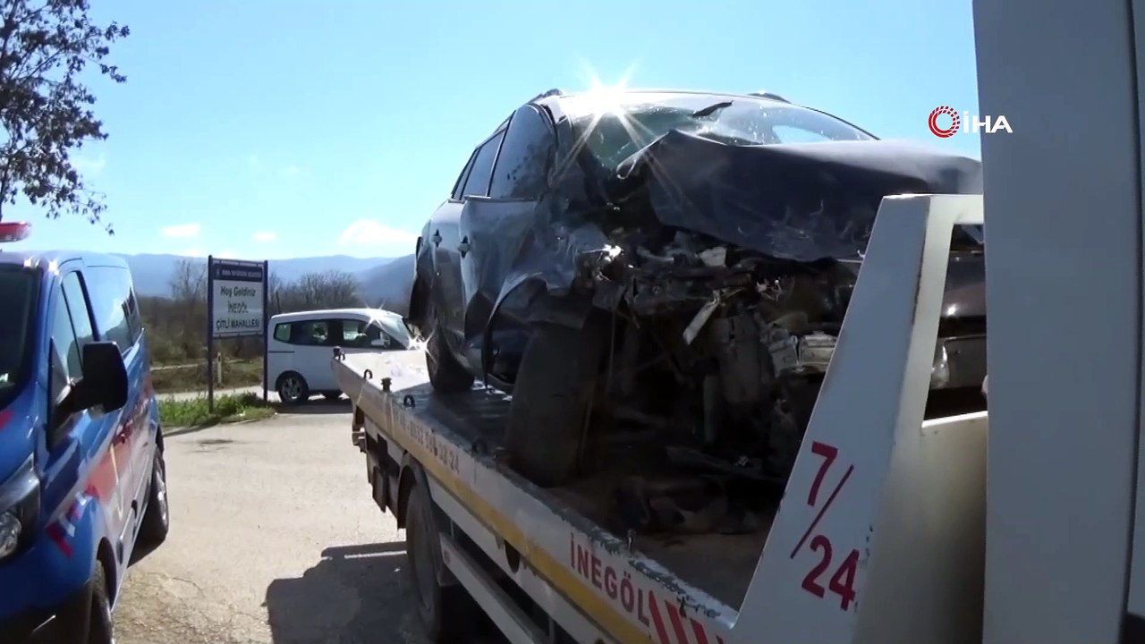 Bursa-Ankara yolunda feci kaza: 1'i bebek 4 yaralı