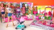 NEW Barbie Toys Holiday Unboxing -  Baby Stroller, Chelsea House, Barbie Careers & More! | Boomerang