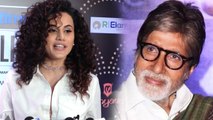 Taapsee Pannu shares her feeling for Amitabh Bacchan at India’s Most Stylish Awards 2019 | FilmiBeat