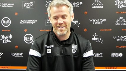 Le point presse de Mickaël Landreau avant Metz-Lorient 18-19