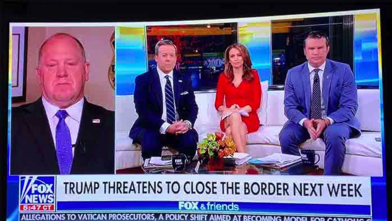 Tom Homan addresses the impossible catastrophe at the border