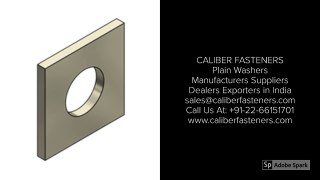 Caliber Enterprise is one of the largest manufacturers of washers in India