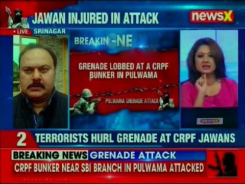 Pulwama Grenade Attack: CRPF jawan injured, search operation underway, Jammu and Kashmir