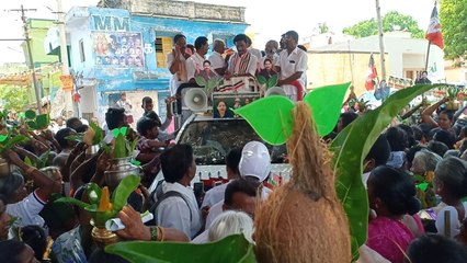 OPS Son in Theni : தேனியில் ஓபிஎஸ் மகன் ரவிந்திரநாத் குமார் பிரச்சாரம்- வீடியோ