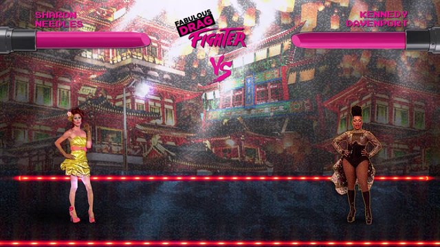 Sharon Needles VS Kennedy Davenport | FABULOUS DRAG FIGHTER