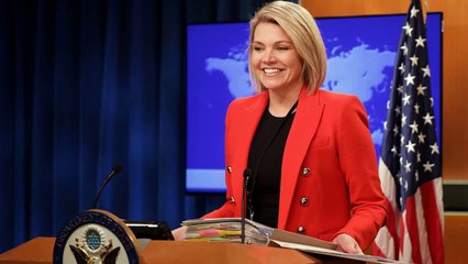 Heather Nauert resigned as head of the press service of the state Department