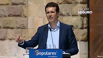 Casado: “Cuando sea presidente no va a haber referéndum ni consultas en Cataluña”